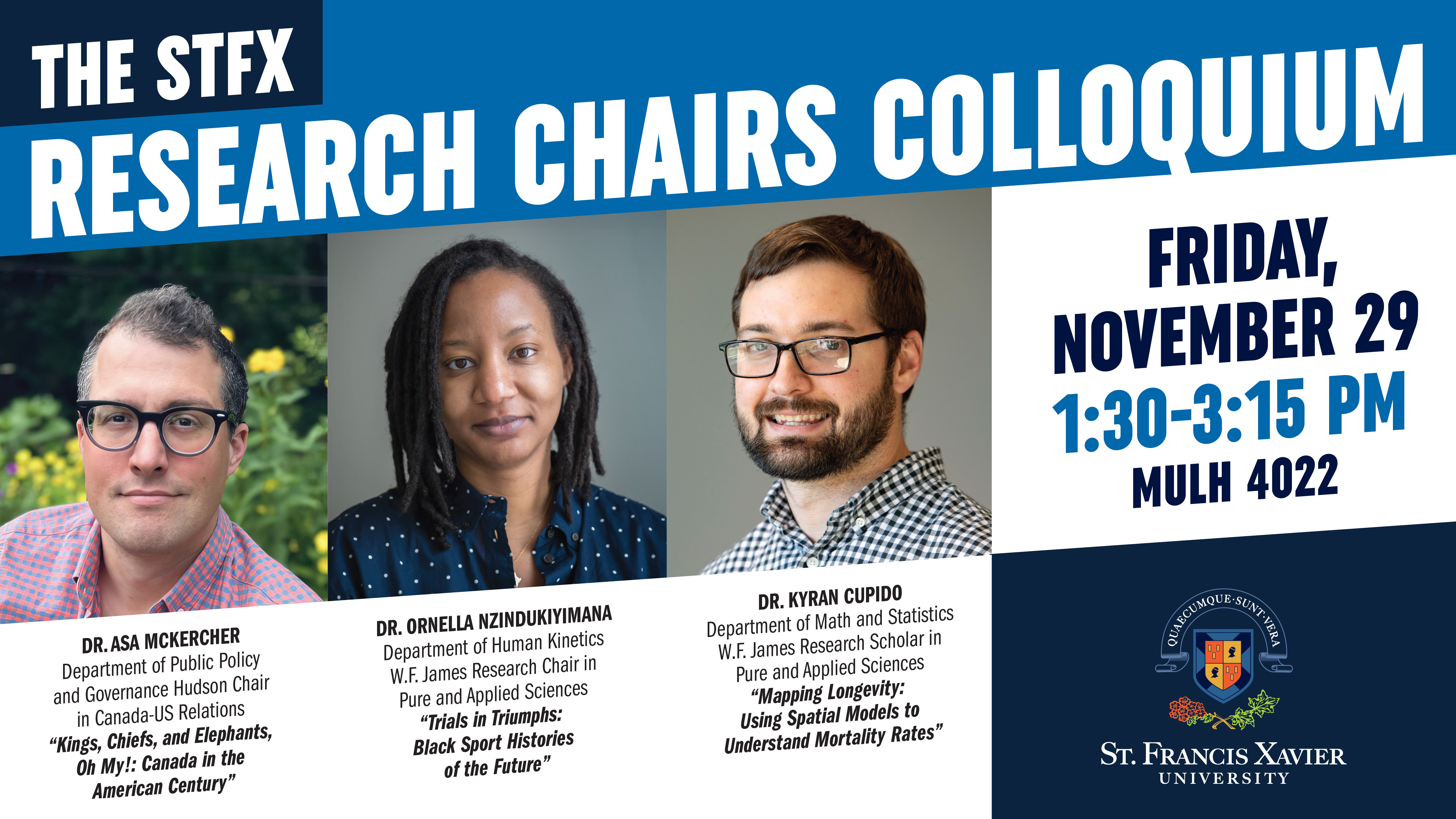 2024 Research Chairs Colloquium Promotional Graphic