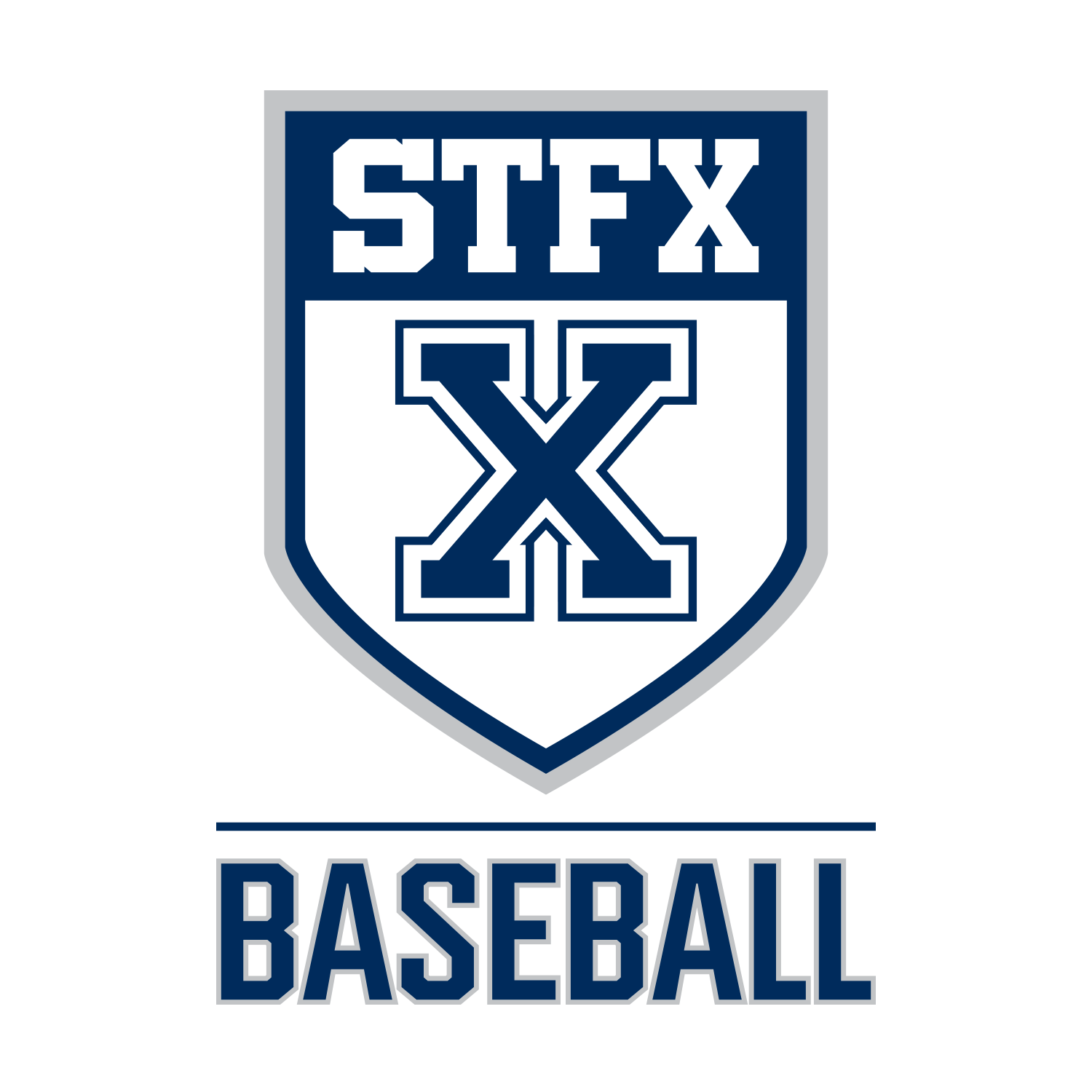 StFX Baseball Shield Logo