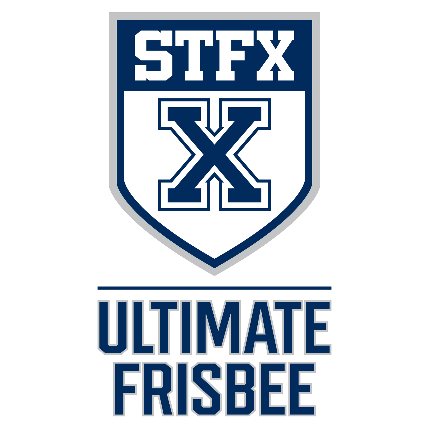 StFX Ultimate Frisbee Shield Logo