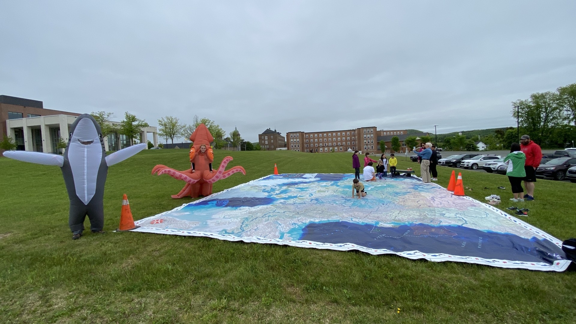 Outdoor activity at World Oceans Day 2024