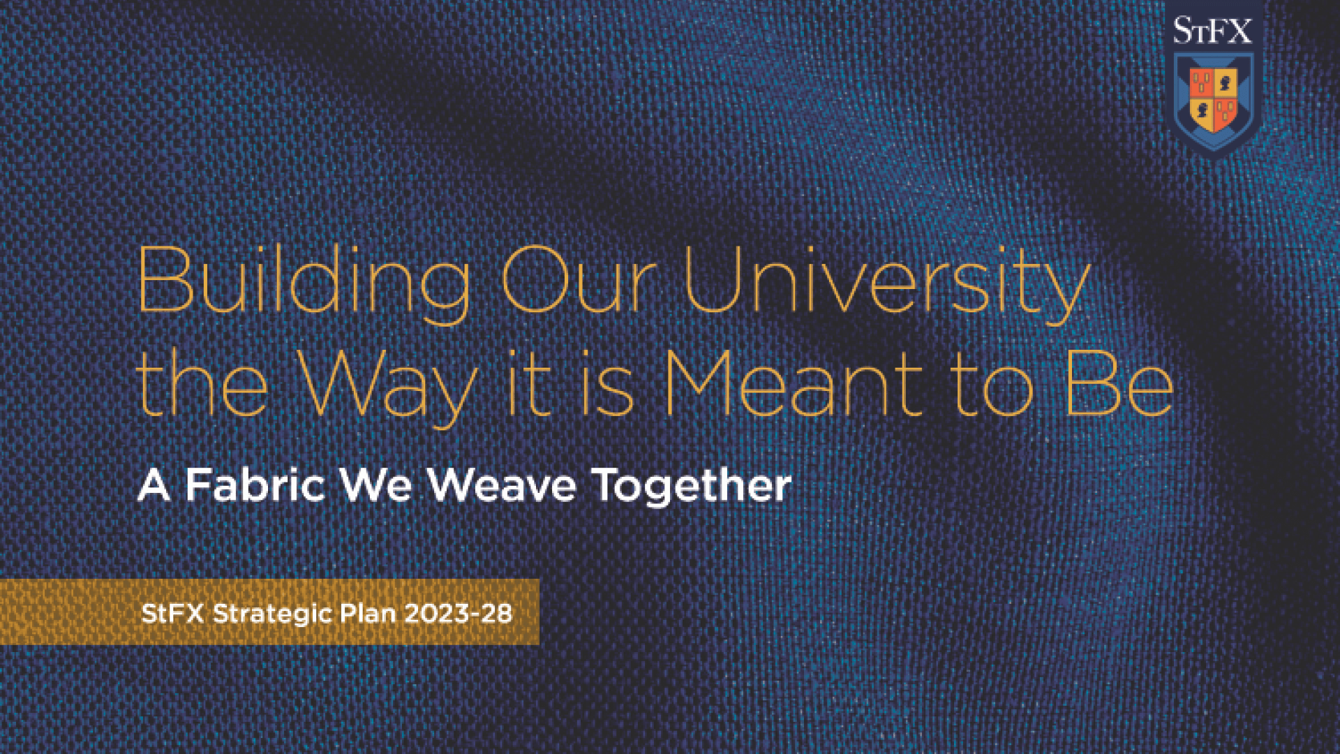 StFX strategic plan graphic