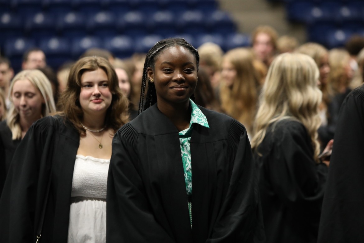 Students at the Xaverian Welcome
