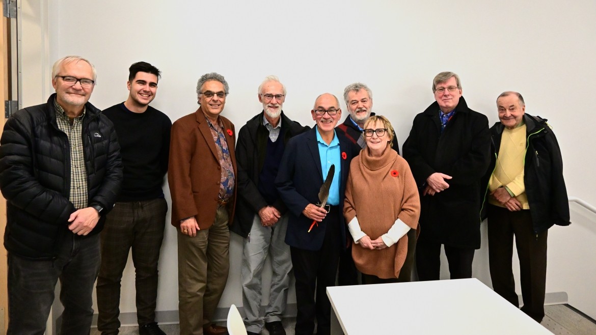 Members of Catholic Studies, Coordinator and Guest Speaker Manson Gloade