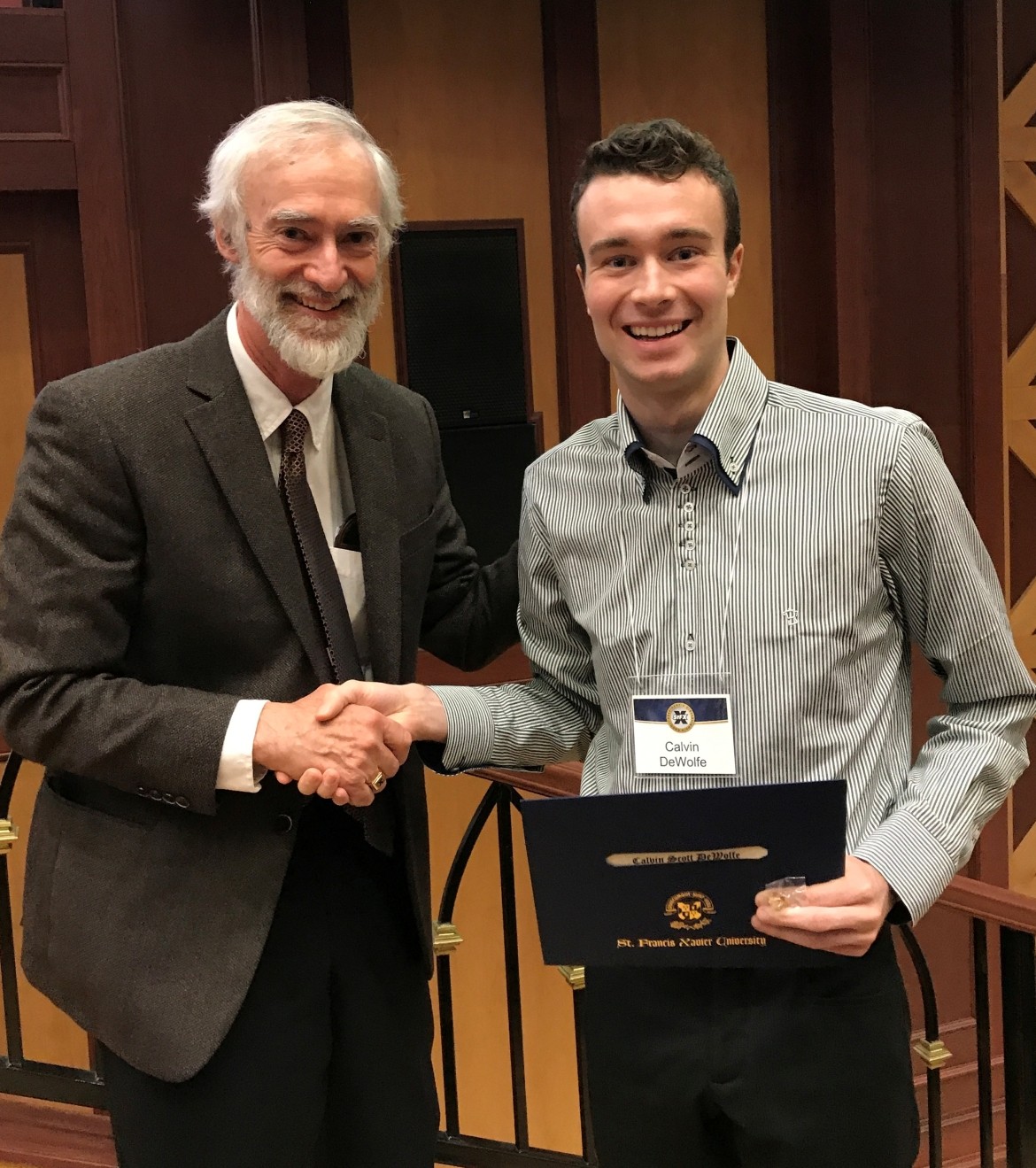 Calvin DeWolfe &amp; Dr. Steve Baldner