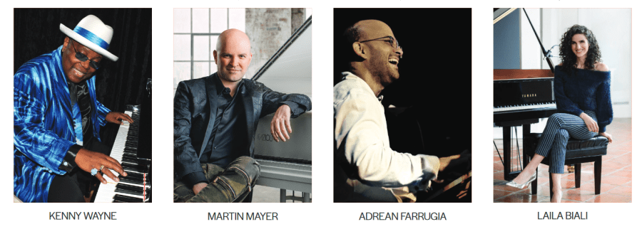 Clipping from Canadian Musician Magazine with images of piano players