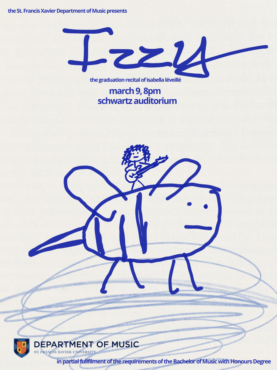 March 9 @ 8pm - The Graduation Recital of Izzy Leveille (Schwartz Auditorium)