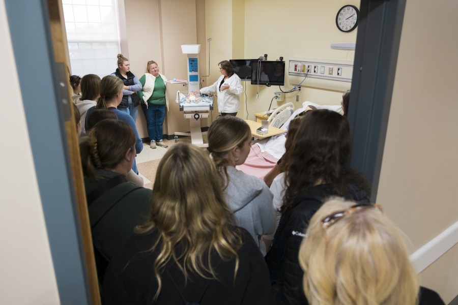 Nursing Simulation Lab at Open House 2024