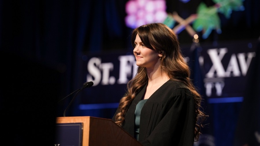 StFX student Rory Jakubec