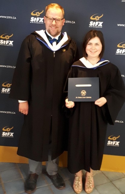 Picture of the Recipients of the Catherine &amp; Archie MacPhee Memorial Award for Catholic Studies in 2019