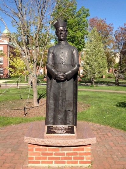 Bronze Statue of Bishop Colin F. MacKinnon