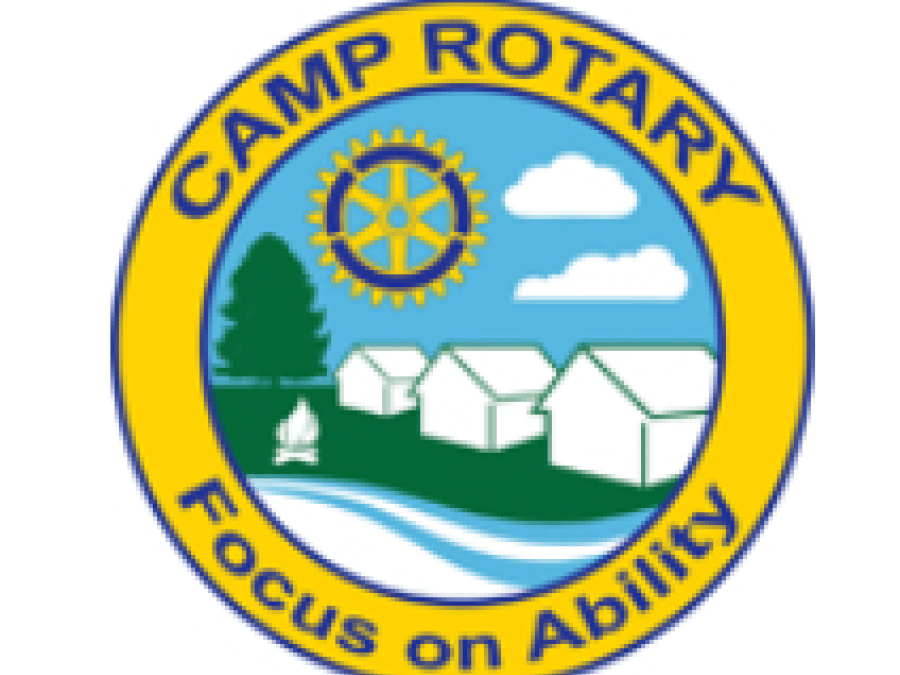 logo for camp rotary